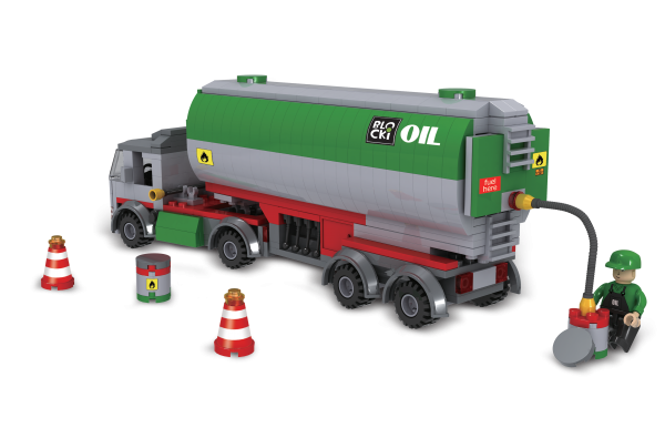 Blocki MyCity Tanklaster Öl Bauset ab 6 Jahre Modell KB0222