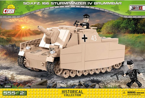 Cobi Sd.Kfz.166 Sturmpanzer IV Brummbär Modell Nr. 2514