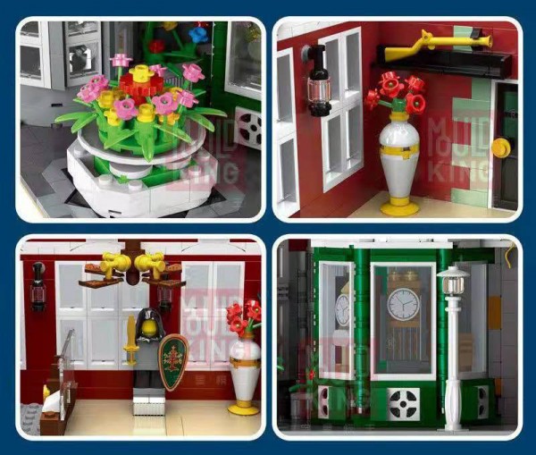 Mould King Novatown Antique Collection Shop Konstruktionsset Modell Nr. 16005