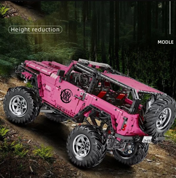 Leier LE-J902F RC inkl. Motor etc. 2343 Teile Jeep OVP-Neu