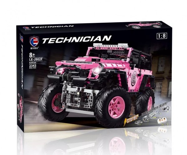 Leier LE-J902F RC inkl. Motor etc. 2343 Teile Jeep OVP-Neu