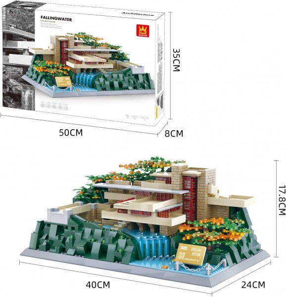 Fallingwater 5232 1220 Teile Pennsylvania Amerika