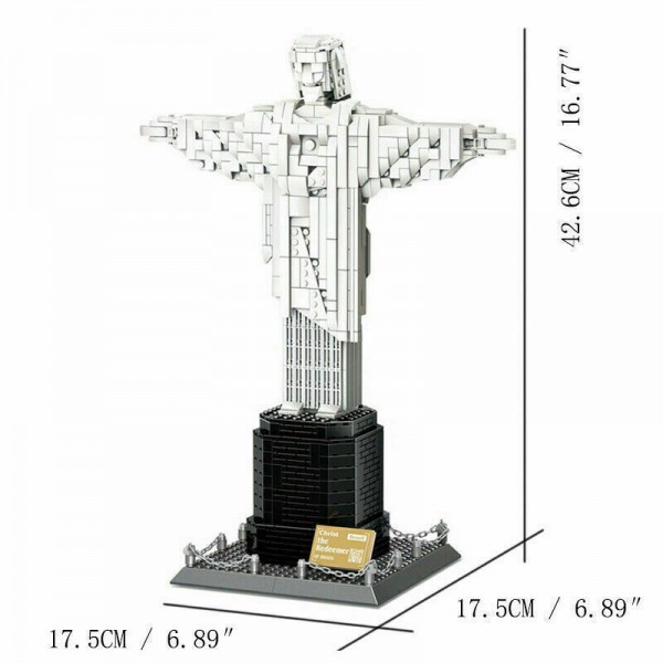 Wange 5231, 973 Teile Jesusstatue von Brasilien
