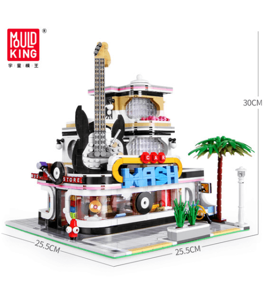 Mould King Gitarrenshop Modell Nr. 16002