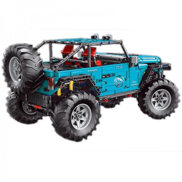 TLG Geländewagen Türkis Trailcat T5010 High-tech MOC Off-road