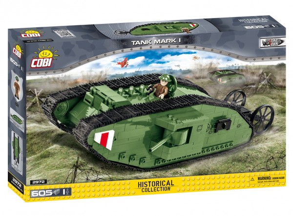 Cobi Tank Mark I Historical Collection Modellnummer 2972