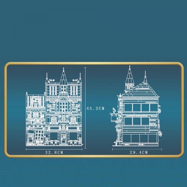 MOULD KING 16040 THE MAGIC BOOK STORE