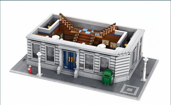 Panlos Brick Magical Sanctuary Bausatz 6619Teile Modell Nr. 613001 mit Licht