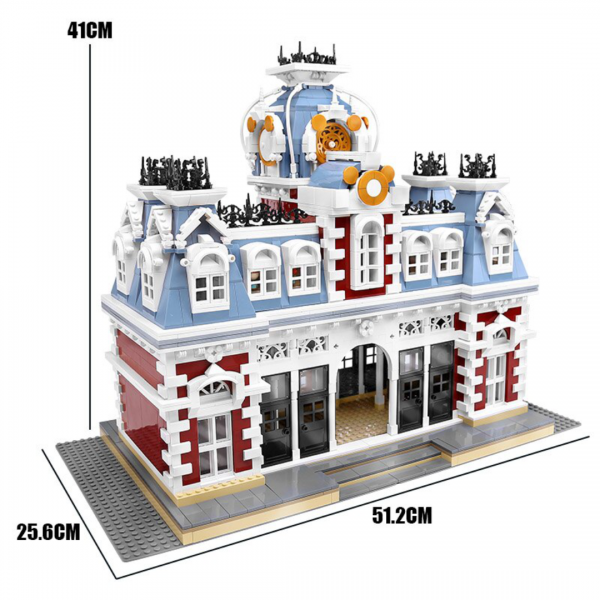 Mould King Kingland The Station of the Dreamland Modell Nr. 11004 3132 Teile