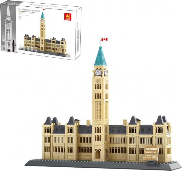 Wange 4221 Parlamentsgebäude in Ottawa Klemmbausteine Architektur Modell NEU