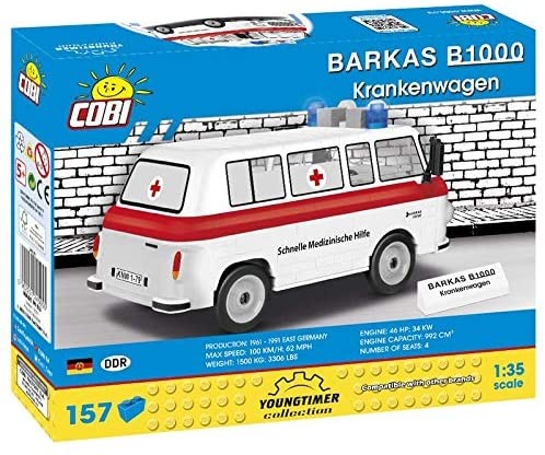 Cobi Barkas B1000 Krankenwagen Modell Nr. 24595