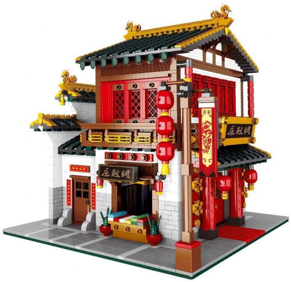 Xingbao China Town Chinesischer Seidenladen Modell Nr. XB-01001