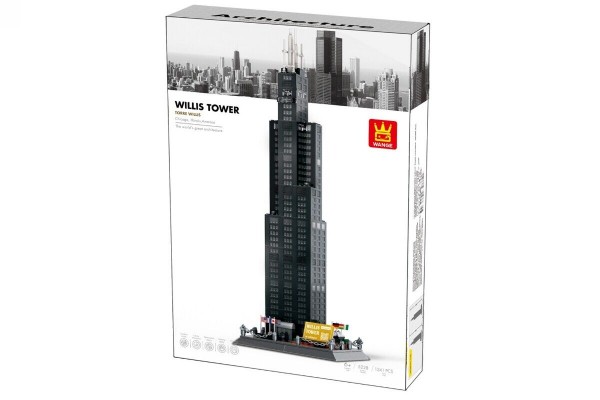 Wange 5228 Architektur Bausatz Willis Tower Architektur OVP Deutscher Händler
