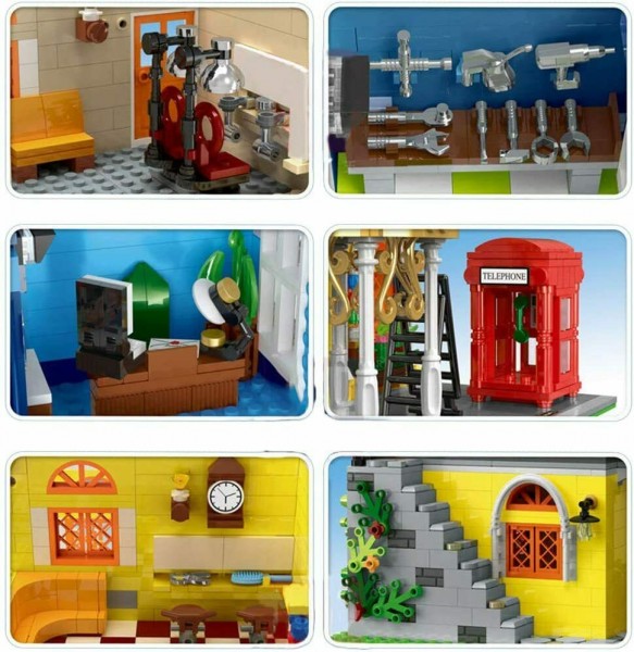 Mould King 16031 Barber Shop / Bausteine Teile 3430