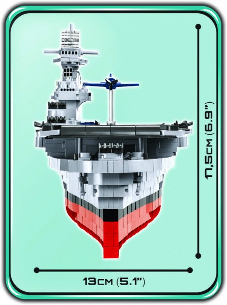 Cobi Schlachtschiff USS Enterprise Modell Nr. 4815