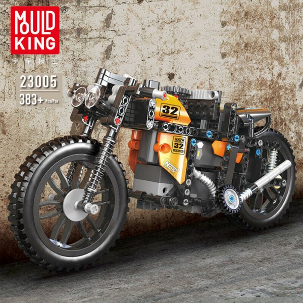 Mould King Motorrad mit Power Pack Modell Nr. 23005