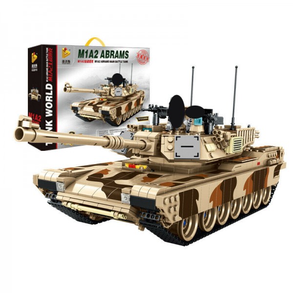 Panlos Bricks Tank World M1 A2 Abrams Modell Nr. 632010