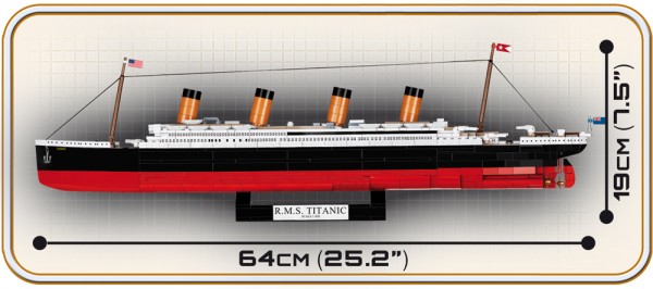 Cobi R.M.S. Titanic Executive Edition Historical Collection Modell Nr.1928