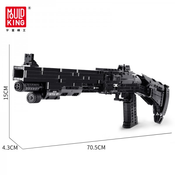 Mould King Block Gun Benelli M4 Shotgun Bausatz Modell Nr. 14003 ab 8 Jahren