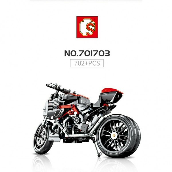 SEMBO BLOCK Motorrad DUEATI Modell Nr. 701703