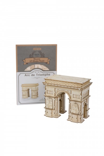 Robotime Rolife 3D Holzpuzzle Triumphbogen Modell Nr. TG502