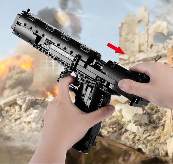 Mould King Block Gun Desert Eagle Bausatz Modell Nr. 14004 ab 14 Jahren