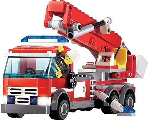 Blocki My Fire Brigade Kranfahrzeug Modell Nr. KB8053