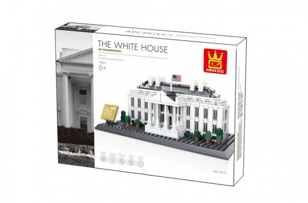 Wange 4214 Architektur Bausatz Weisses Haus 770 Teile NEU+ OVP