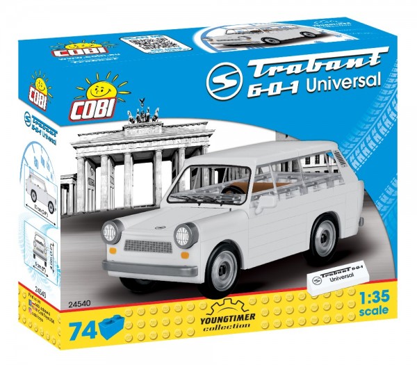 Cobi großes Ostalgie Bundle Trabant 601 Wartburg 353 Barkas B1000 Mauerfall Set