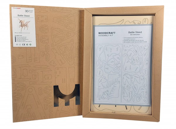 3D Holzpuzzle Einhorn Modell Nr. HG-G016