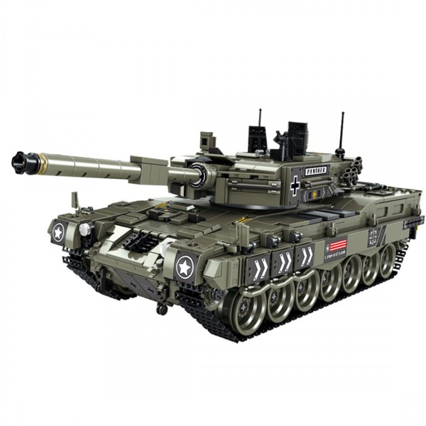 Panlos Brick Tank World Leopard 2 Modell Nr. 632003 1747 Teile