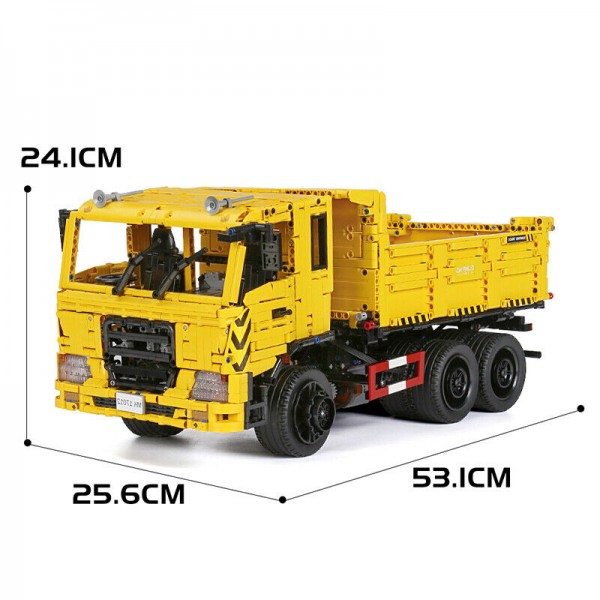 MOULD KING 17012 Transporter LKW THREE WAY DUMP TRUCK RC 3.206 Teile