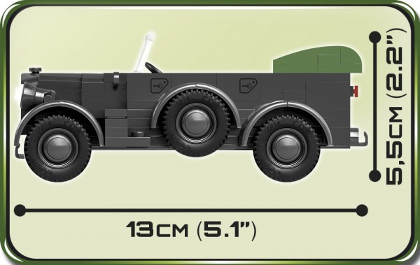 Cobi 1937 Horch 901 (KFZ. 15) Historical Collection Modell Nr. 2405