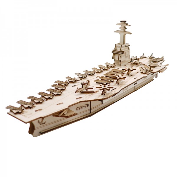 3D Holzpuzzle Flugzeugträger Modell Nr. HG-A023