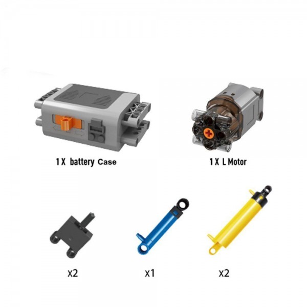 Mould King pneumatic Forest Machine Modell Nr. 19006
