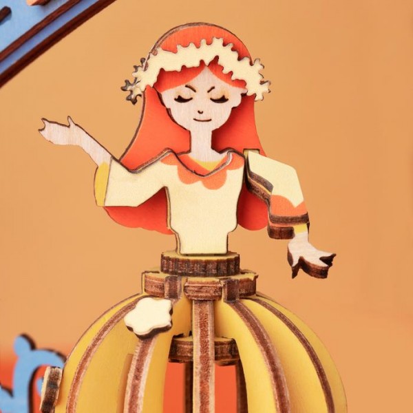 Robotime Rolife DIY Vintage Gramophone Spieluhr Modell Nr. AM43