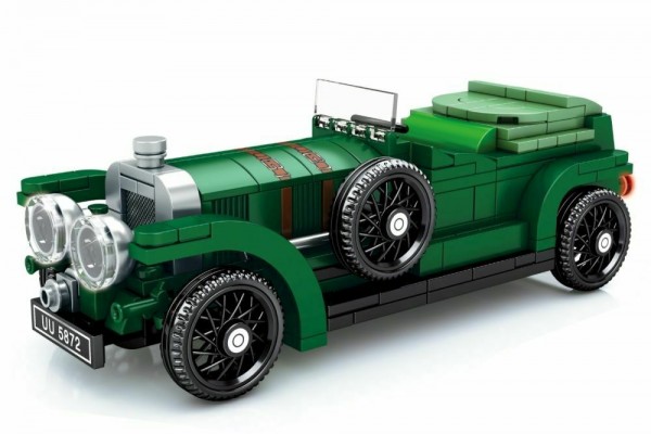 SEMBO BLOCK Oldtimer in Grün Modell Nr. 607406