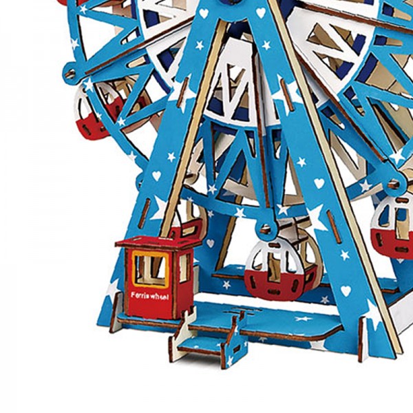 3D Holzpuzzle Riesenrad Modell Nr. MQ-D039