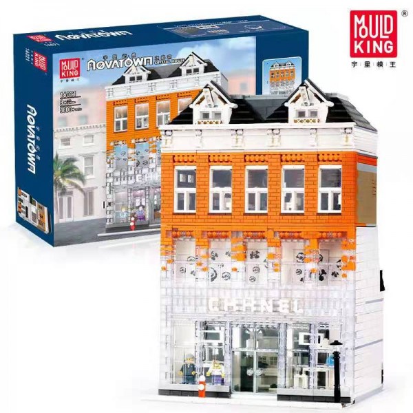 Mould King Novatown Crystal House Bauset Modell Nr. 16021 ab 8 Jahren 3800 Teile
