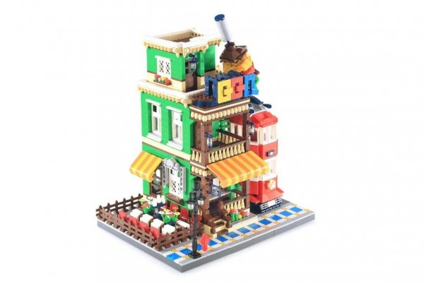 Wange 6313 Architektur BBQ Restaurant 1922 Teile