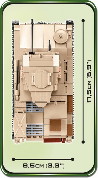 Cobi Sd.Kfz.121 Panzer II Ausf. F Modell Nr. 2527