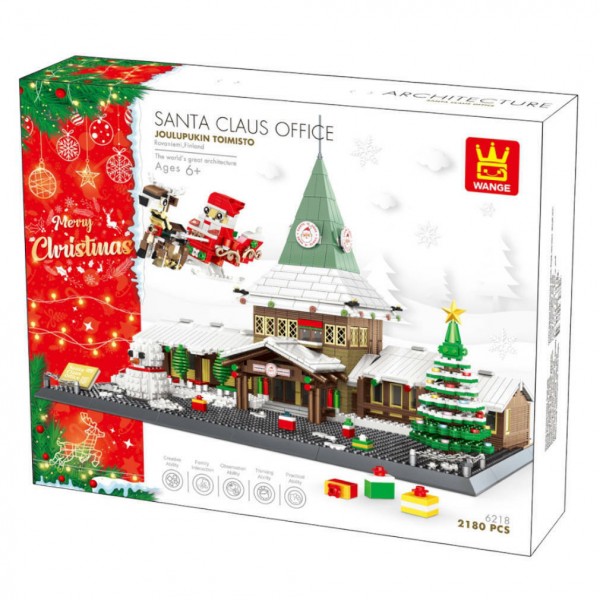 Wange Weihnachtsmann Dorf 6218 | 2180 Teile