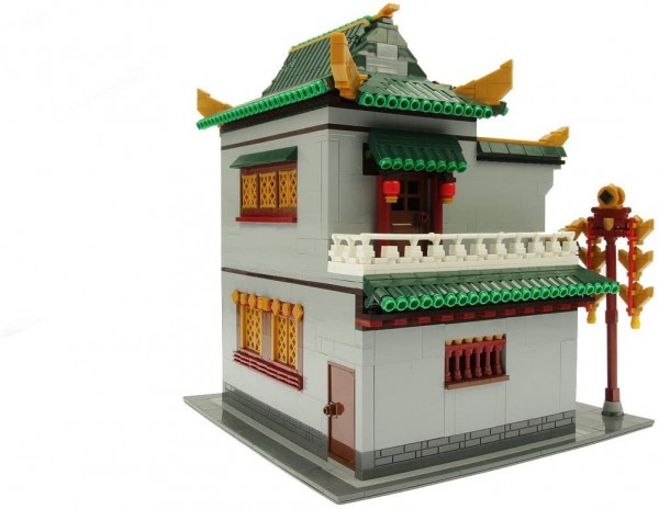 Xingbao China Town Chinesische Bank Bausatz No. XB-01023