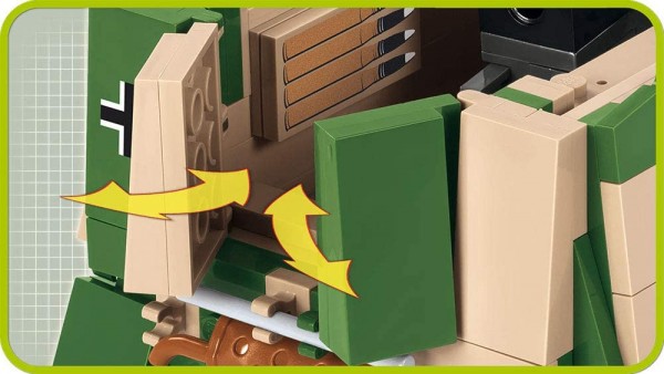 Cobi Panzer SD.KFZ. 164 Nashorn Modell 2517