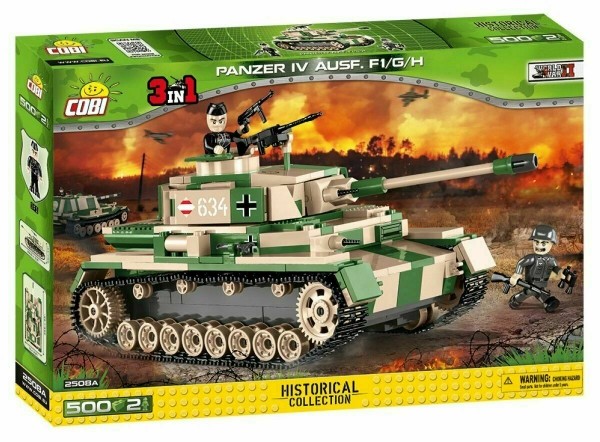 Cobi 3in1 Panzer IV (Pz.Kpfw. IV Ausf. F1/G/H) Modell Nr. 2508A