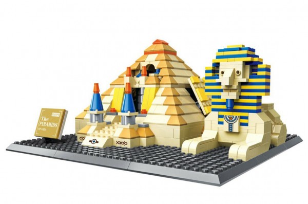 Wange 4210 Architektur Modell Great Pyramids of Giza Sphinx Pyramiden von Gizeh