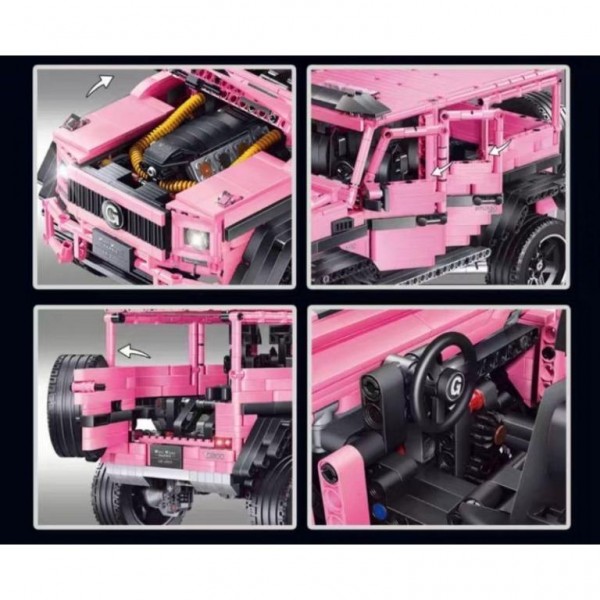 Rael LE J903 Off Road Geländewagen in Pink mit Power Pack