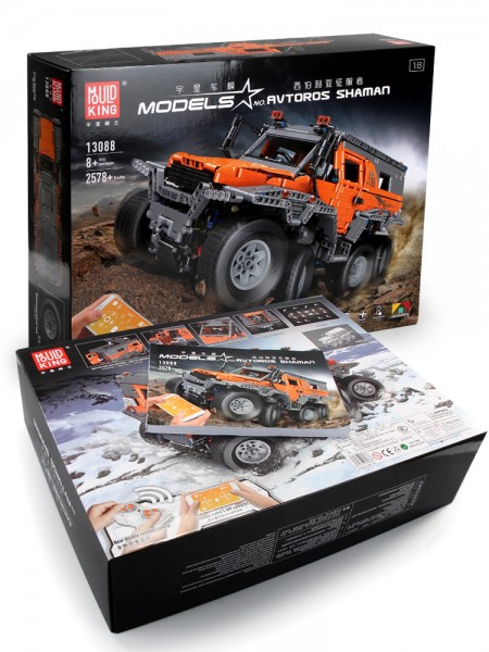 Mould King Avtoros Shaman 8x8 Off-Road Truck Modell Nr. 13088