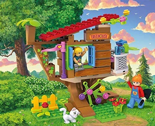 Blocki My Girls Baumhaus Modell Nr. KB0110