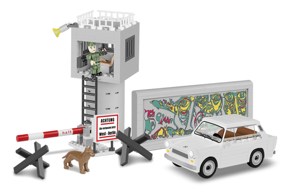 Cobi großes Ostalgie Bundle Trabant 601 Wartburg 353 Barkas B1000 Mauerfall Set